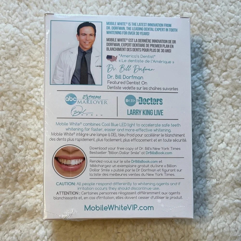 Mobile White Advanced Teeth Whitening VIP Kit